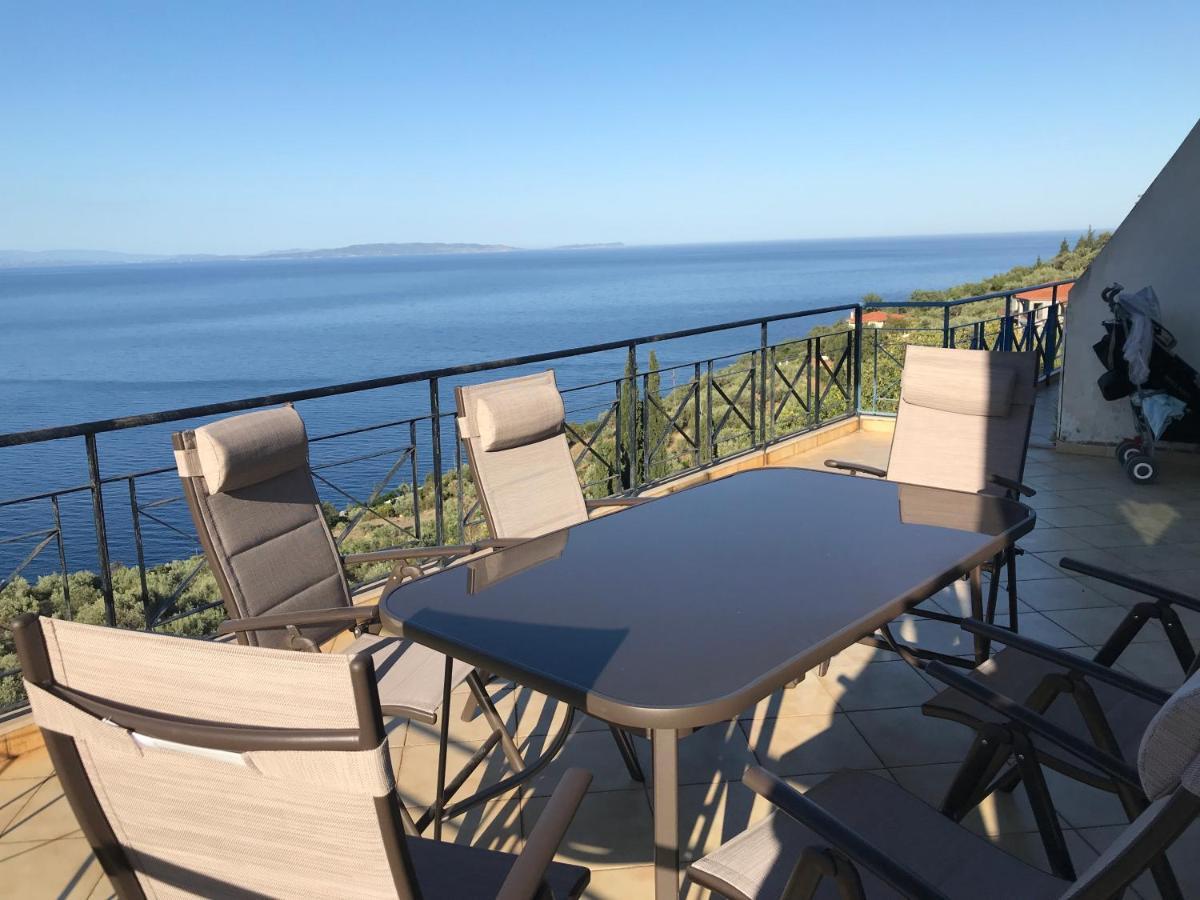 Spokopoulos Apartment Pera Melana Bagian luar foto